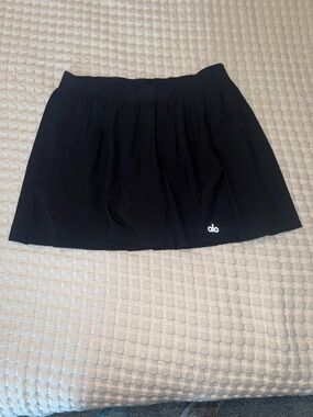 Alo Black Tennis Skort